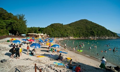 香港那些沙滩,让你见到不一样的香港(浅水湾\/洪