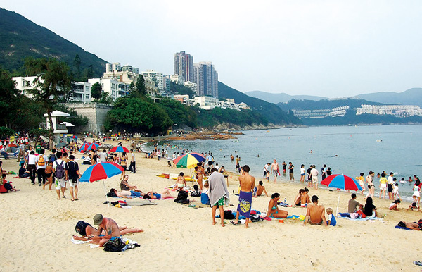 香港那些沙滩,让你见到不一样的香港(浅水湾\/洪