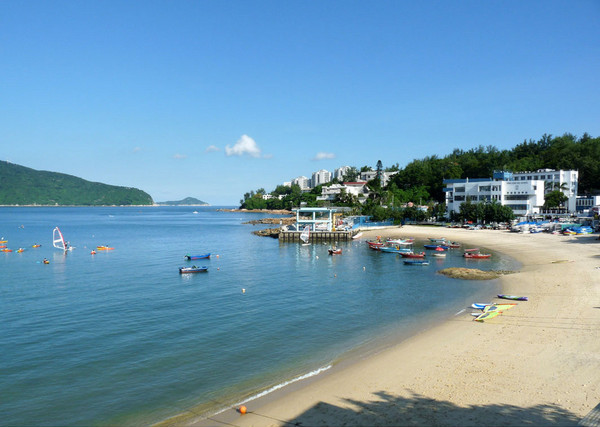 香港那些沙滩,让你见到不一样的香港(浅水湾\/洪