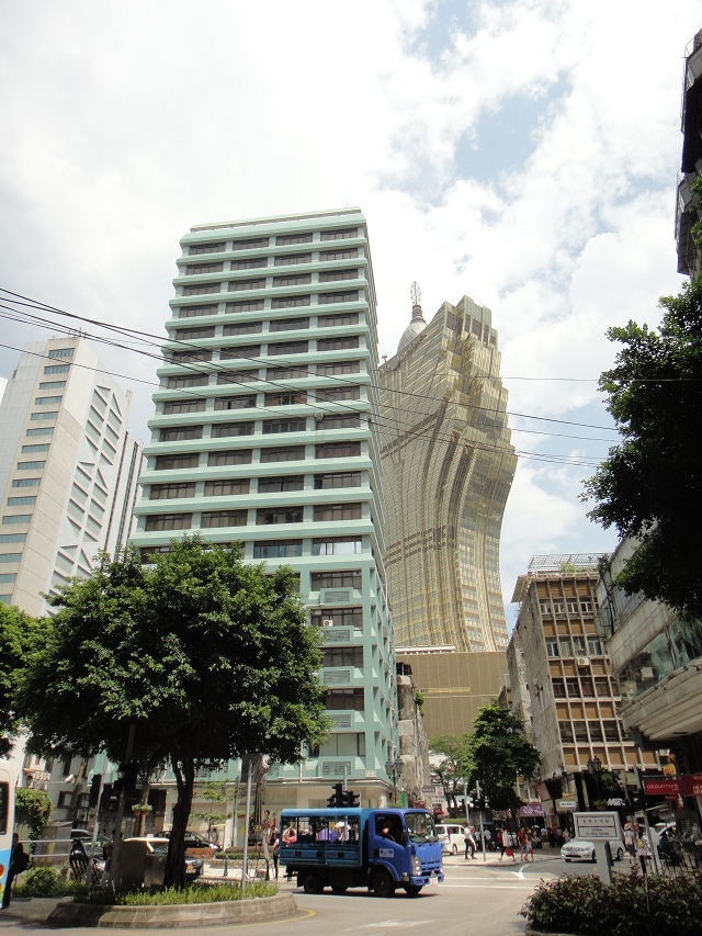 8月4号从香港去澳门大三巴,新老葡京,威尼斯人