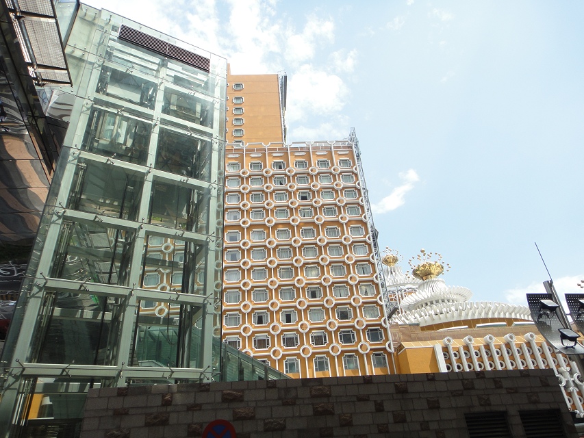 8月4号从香港去澳门大三巴,新老葡京,威尼斯人