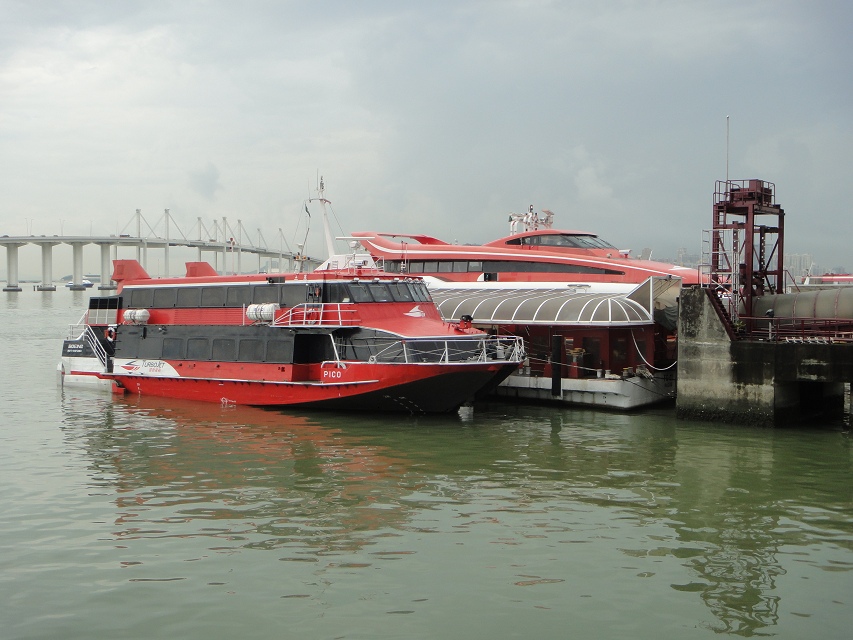 8月4号从香港去澳门大三巴,新老葡京,威尼斯人