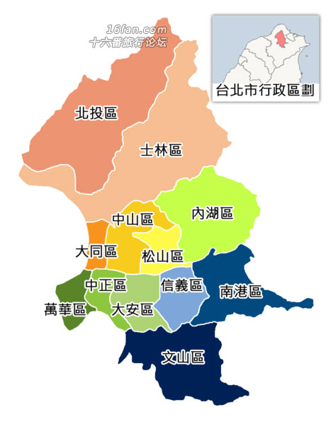 地图 台北的介绍答:台北(taipei),简称"北",又称北市,是中国台湾省的